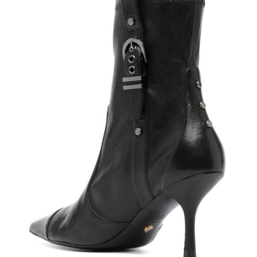 Stuart Weitzman MAVERICK 75 BOOTIE size 8.5 black - Picture 8 of 9